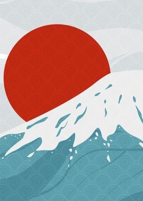 Japanese Minimal mountain