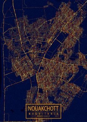 Nouakchott City At Night