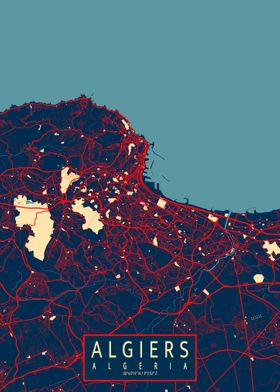 Algiers City Map Hope