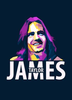 JAMES TAYLOR POPART