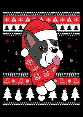 Boston Terrier Christmas