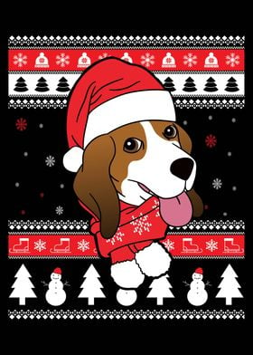 Basset Hound Christmas