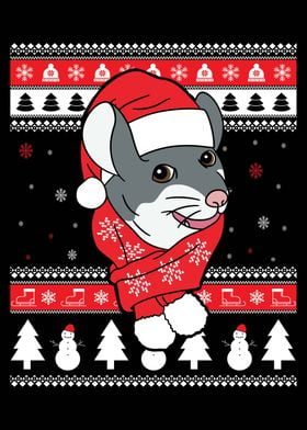 Chinchilla Ugly Christmas 