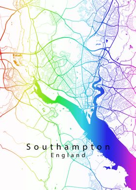 Southampton City Map