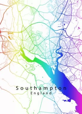 Southampton City Map