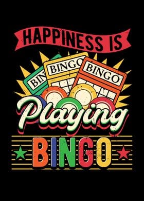 Happiness Is Playing Bingo