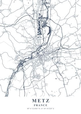 Metz Ash Plane Map