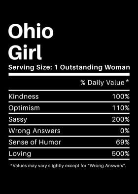 Ohio Girl Nutrition Facts