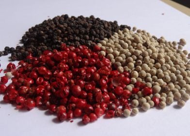 Peppercorn piles 