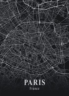 Paris City Map