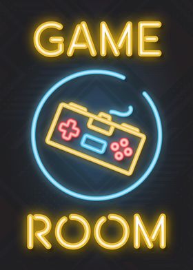 Video Game Room Neon Sign