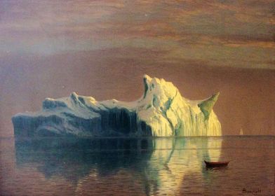 The Iceberg by Bierstadt