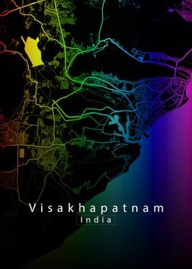Visakhapatnam City Map