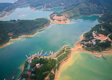 Islets in Na Hang Vietnam