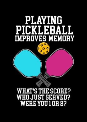 Playing Pickleball