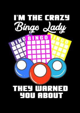 Crazy Bingo Lady