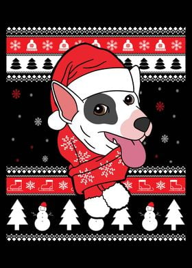 Bull Terrier Christmas