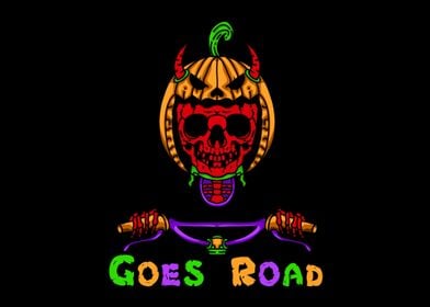 pumpkin goes road