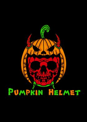 pumpkin helmet