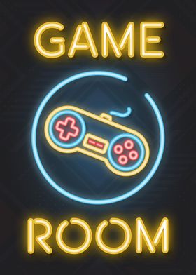 Video Game Room Neon Sign