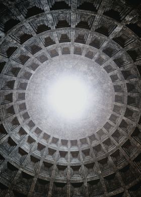 Pantheon Dome In Rome