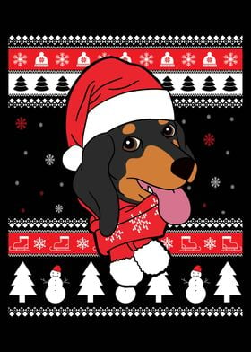 Dachshund Ugly Christmas 