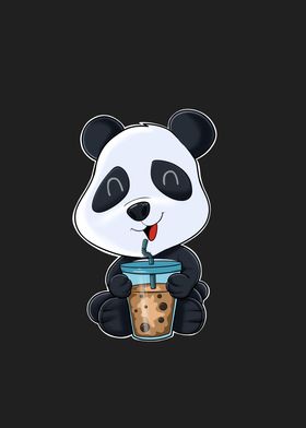 Bubble Tea Kawaii Panda I