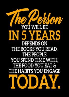 Person In 5 Years Habits