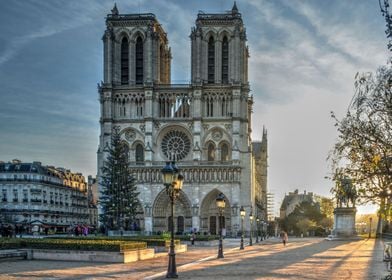 Paris France Notre Dame