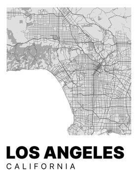 Los Angeles City Map