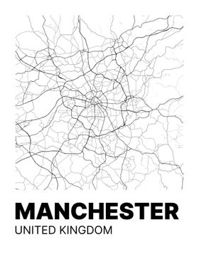 Manchester City Map