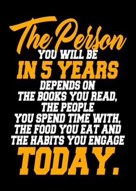 Person In 5 Years Habits