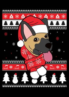 German Shepherd Christmas