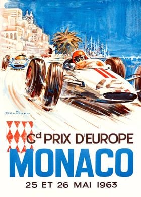 Vintage Car Racing Posters-preview-0