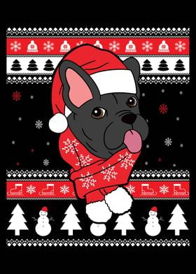 French Bulldog Christmas