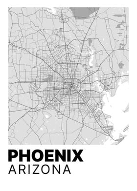 Phoenix City Map