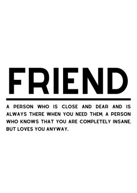 Friend Definition