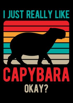 Funny Capybara