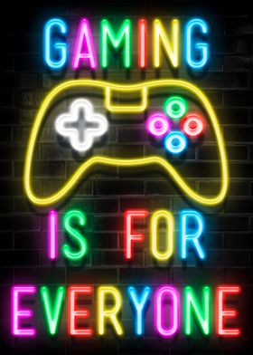 GAMING IS FOR EVERYONE