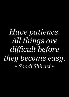 Patience