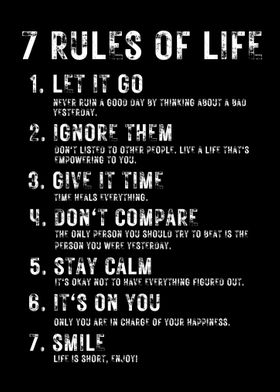 7 Rules of Life