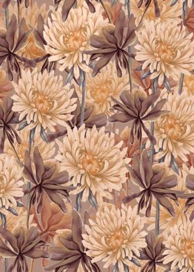 Aster Flower Pattern 04