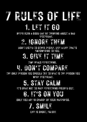 7 Rules of Life