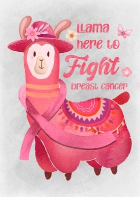 Llama Fight Breast Cancer