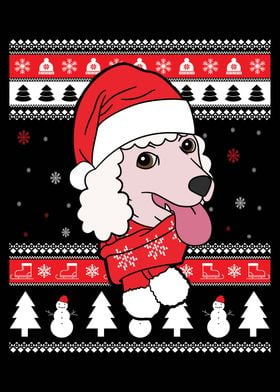 Poodle Ugly Christmas 