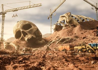 Titan Excavation Site