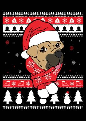 Shar Pei Ugly Christmas 