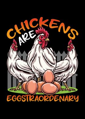Funny Chicken Farmer ' Poster by Betsytiptoe | Displate