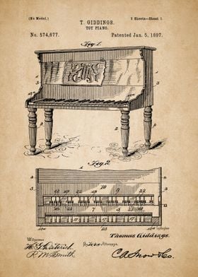 Toy Piano Patent