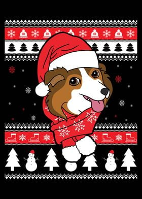 Sheltie Dog Christmas